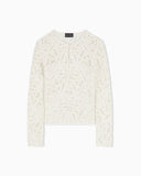 Jacket in macramé-effect Cornely embroidered fabric