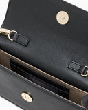 Mini bag in tumbled leather