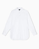 Poplin oversized shirt
