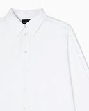 Poplin oversized shirt