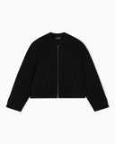 Stretch double jersey blouson