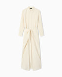 Fluid techno rayon dress