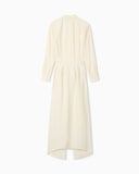 Fluid techno rayon dress