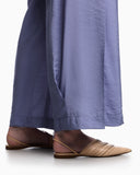 Wide trousers in techno rayon