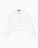 Cotton drill blouson