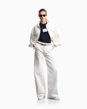 Cotton drill blouson
