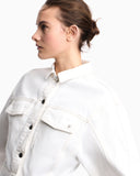 Cotton drill blouson