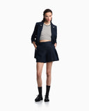 11 oz denim shorts with waistband detail