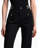 J9H slim-fit jeans in Lyocell blend denim with a buckle detail
