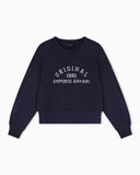 Icon ASV organic jersey sweatshirt with logo embroidery