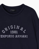 Icon ASV organic jersey sweatshirt with logo embroidery