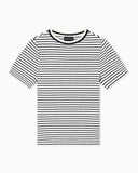 Stretch jersey jacquard sweater