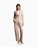 Textured knit in stretch poly-viscose