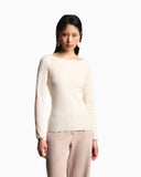 Textured knit in stretch poly-viscose