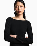 Textured knit in stretch poly-viscose