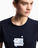 Organic cotton jersey T-shirt