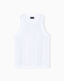 Mercerized cotton jersey top