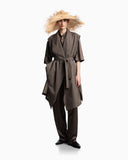 Viscose twill trousers