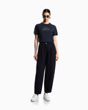 Icon Supima jersey T-shirt with logo embroidery
