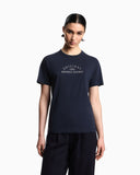 Icon Supima jersey T-shirt with logo embroidery