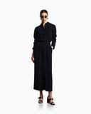 Icon washed cady crêpe shirt jacket