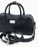 Soft leather bauletto bag