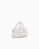 Soft leather mini bauletto bag