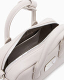 Soft leather mini bauletto bag