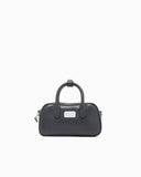 Soft leather mini bauletto bag