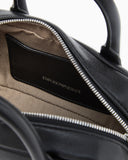 Soft leather mini bauletto bag