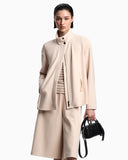Soft leather mini bauletto bag