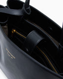 Smooth leather handbag