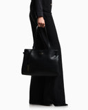 Smooth leather handbag