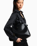 Smooth leather handbag