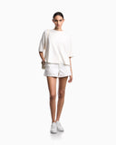 Stretch interlock viscose sweater