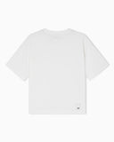 Mercerized cotton jersey T-shirt