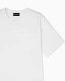 Mercerized cotton jersey T-shirt