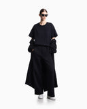 Mercerized cotton jersey T-shirt