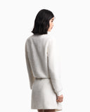 Lunar New Year bouclé-effect tweed full-zip blouson
