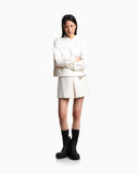 Lunar New Year double-jersey sweatshirt with tweed details