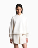 Lunar New Year double-jersey sweatshirt with tweed details