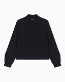 Lunar New Year double-jersey sweatshirt with tweed details