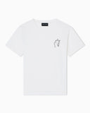 Lunar New Year slim-fit jersey T-shirt with rhinestone outline