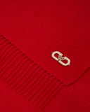 Lunar New Year wool and cashmere scarf