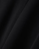 High-waist wide-leg Punto Milano pants with side zip vents