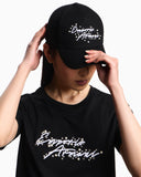 Canvas baseball cap with signature logo embroidery