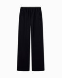 Techno cady wide-leg trousers with an elasticated waistband