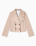 Eagle Club poplin double-breasted blouson