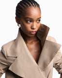 Eagle Club poplin double-breasted blouson