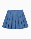 Eagle Club washed denim culottes